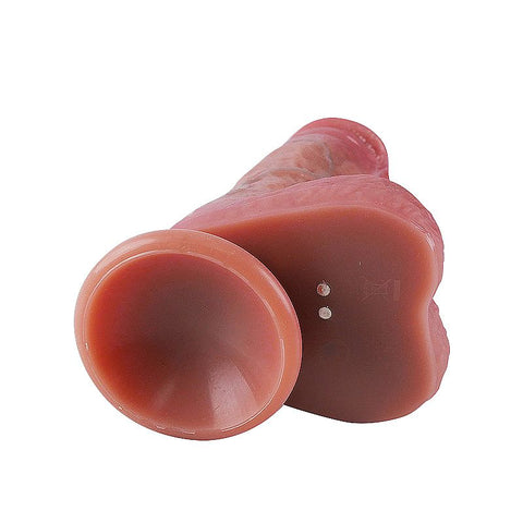 Pênis Vibrador Vai e Vem & Rotação  22,5x4 cm - 8004