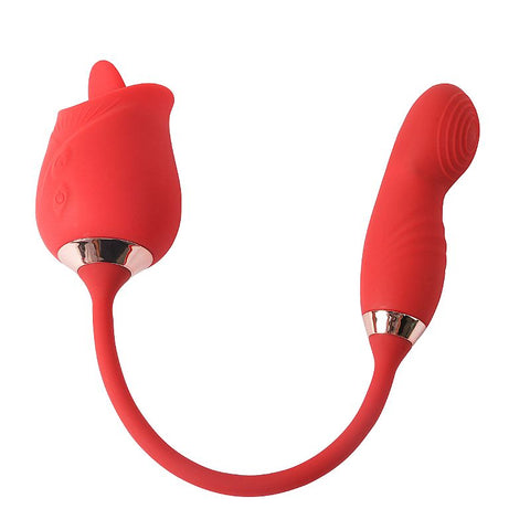 Rosa com lingua Bullet com Dedilhar / Tapping 7867