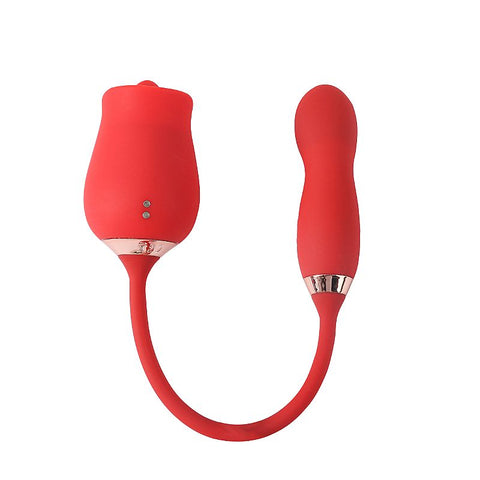 Rosa com lingua Bullet com Dedilhar / Tapping 7867