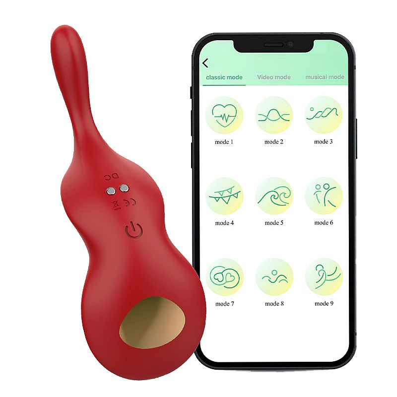 Vibrador de Calcinha via APP -  Deli - 8287