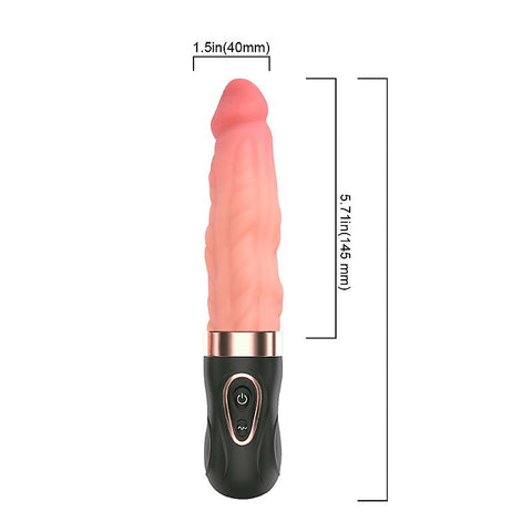 Masturbador Feminino com Ondulações vai e vem - Max Wave -  8187
