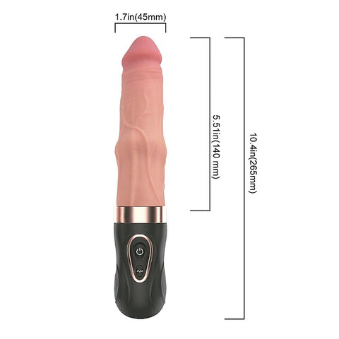 Vibrador Protese com Anel vai e vem - Big Ring - 8186
