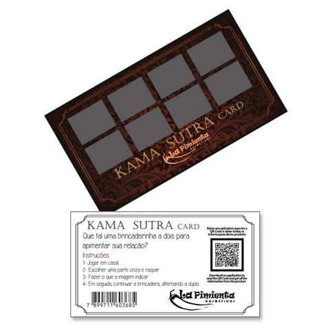 Kit 2 Raspadinhas Strip Tease & Kama Sutra