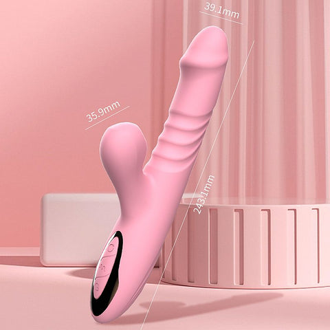 Vibrador Duplo Movimento Lingua - 8243
