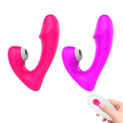 Vibro De Ponto G E Pulsador Clitoriano - 6614