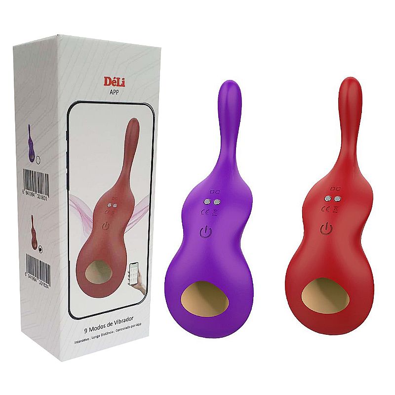 Vibrador de Calcinha via APP -  Deli - 8287