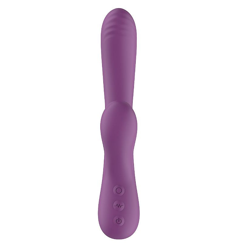 Vibrador de Ponto G e clitóris com Pulsação - 8484