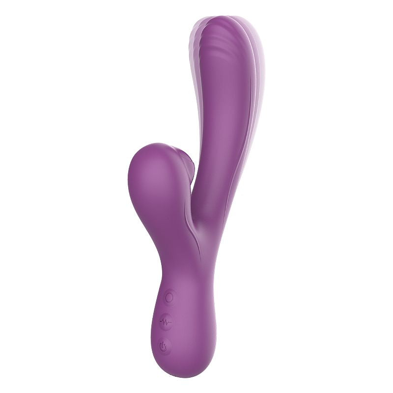Vibrador de Ponto G e clitóris com Pulsação - 8484