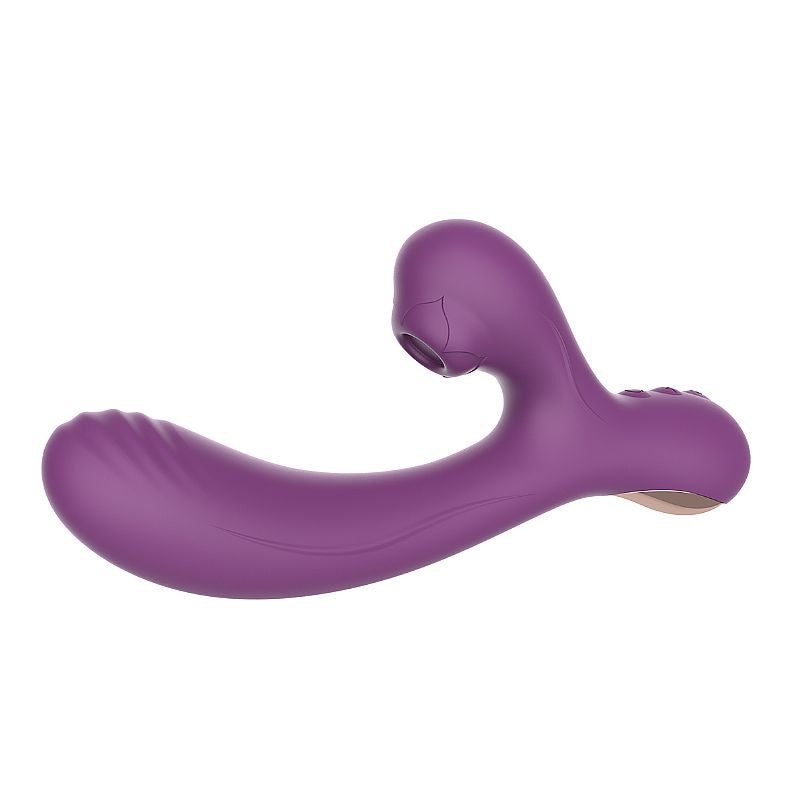 Vibrador de Ponto G e clitóris com Pulsação - 8484