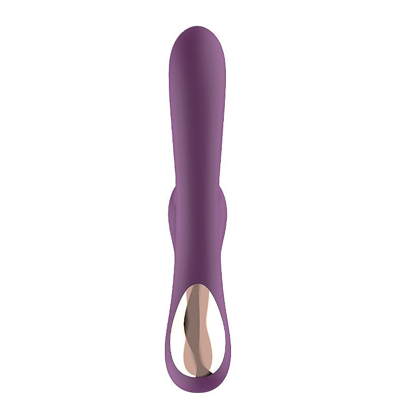 Vibrador de Ponto G e clitóris com Pulsação - 8484