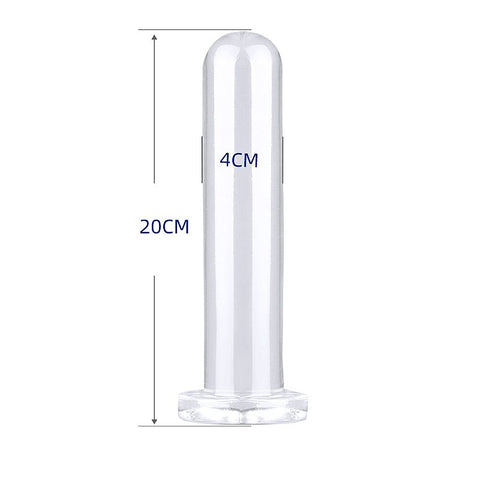 Plug Reto e Liso em silicone 20,0x4,0cm - 8438