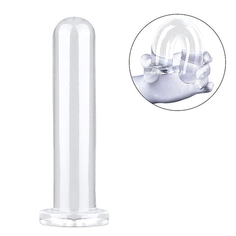 Plug Reto e Liso em silicone 20,0x4,0cm - 8438