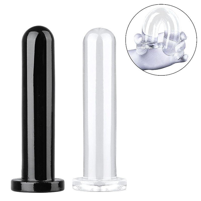 Plug Reto e Liso em silicone 20,0x4,0cm - 8438