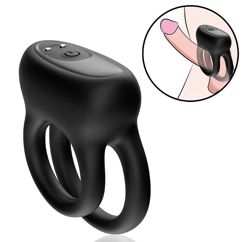 Anel Peniano Duplo com Vibração - 8693