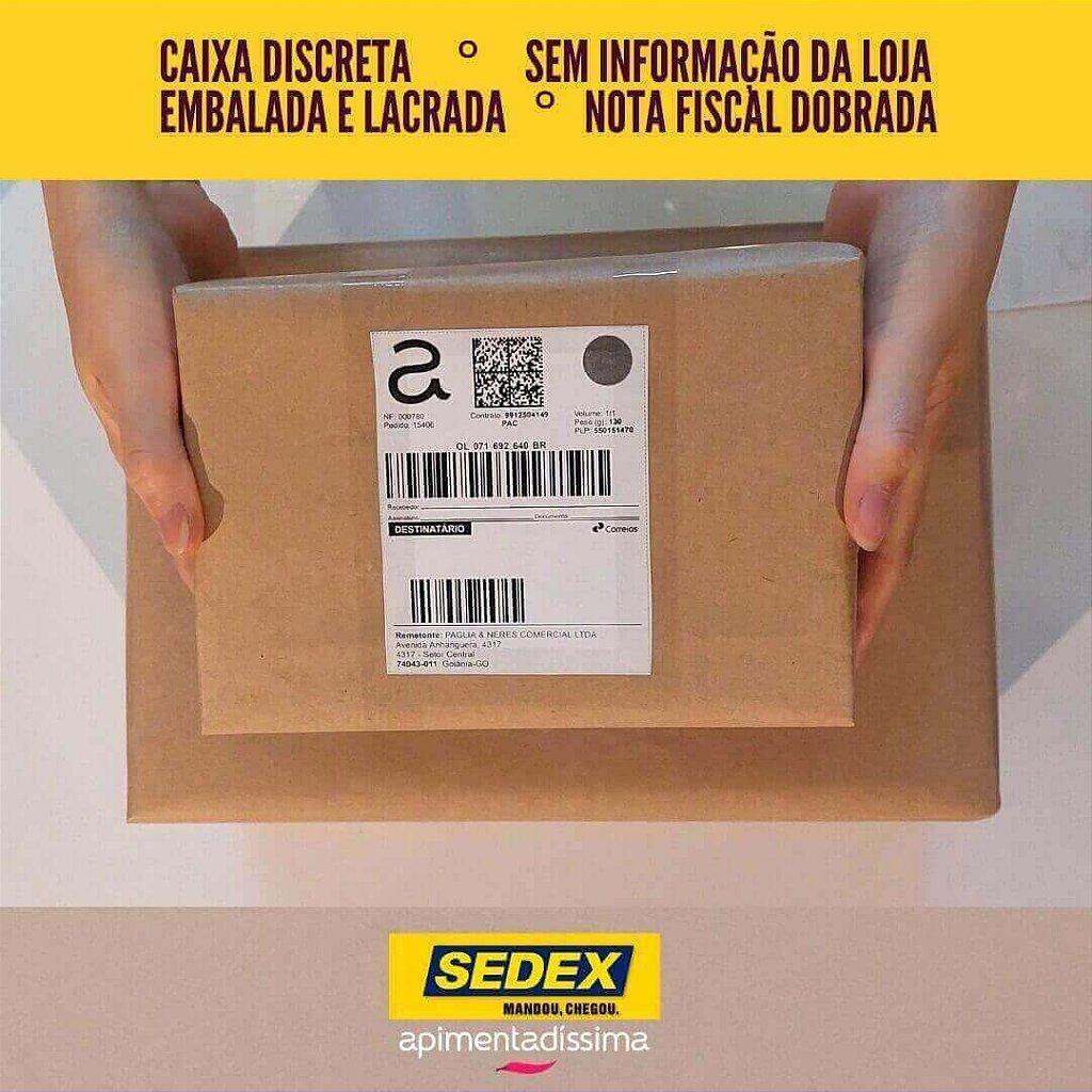 Tanga 100% Comestível Fio E Borboleta Atras