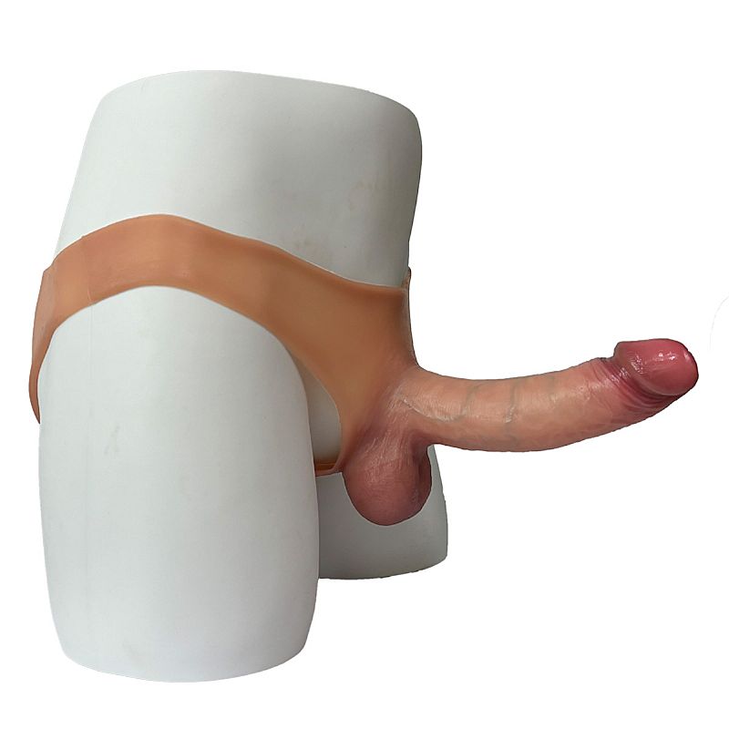 Capa Peniana com Cinta em Silicone Líquido - 19,5x5,0 - 8836