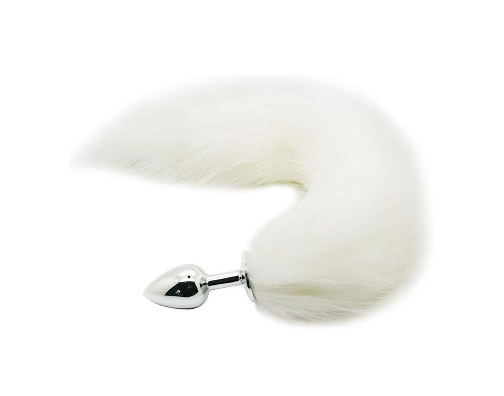 Plug Anal Com Rabo Branco - Tam. P - 5864