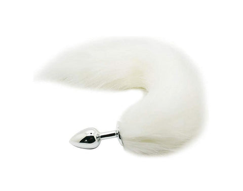 Plug Anal Com Rabo Branco - Tam. P - 5864