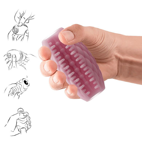 Masturbador Egg Twister - Silky texturizado e vazado