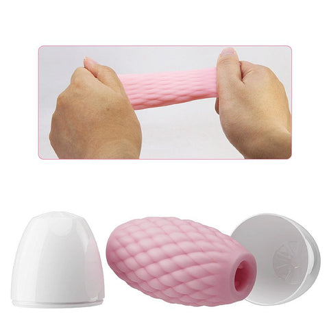 Masturbador Egg Twister - Silky texturizado e vazado