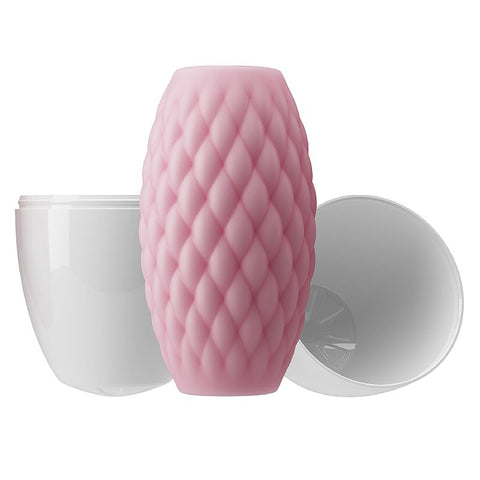 Masturbador Egg Twister - Silky texturizado e vazado