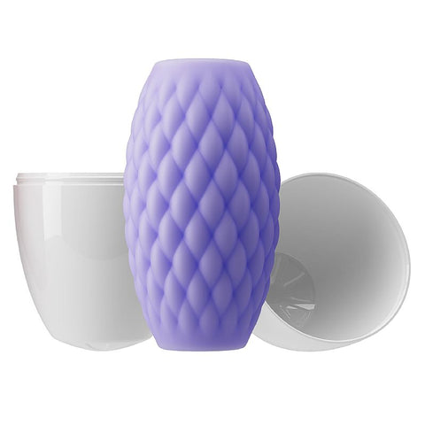 Masturbador Egg Twister - Clicker texturizado e vazado