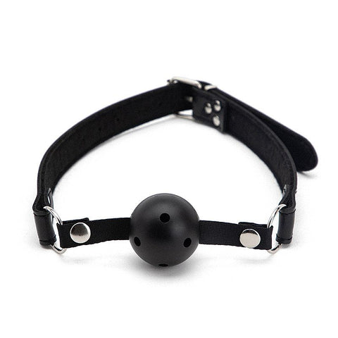 Mordaça De Bola Vazada Com Regulagem -8759