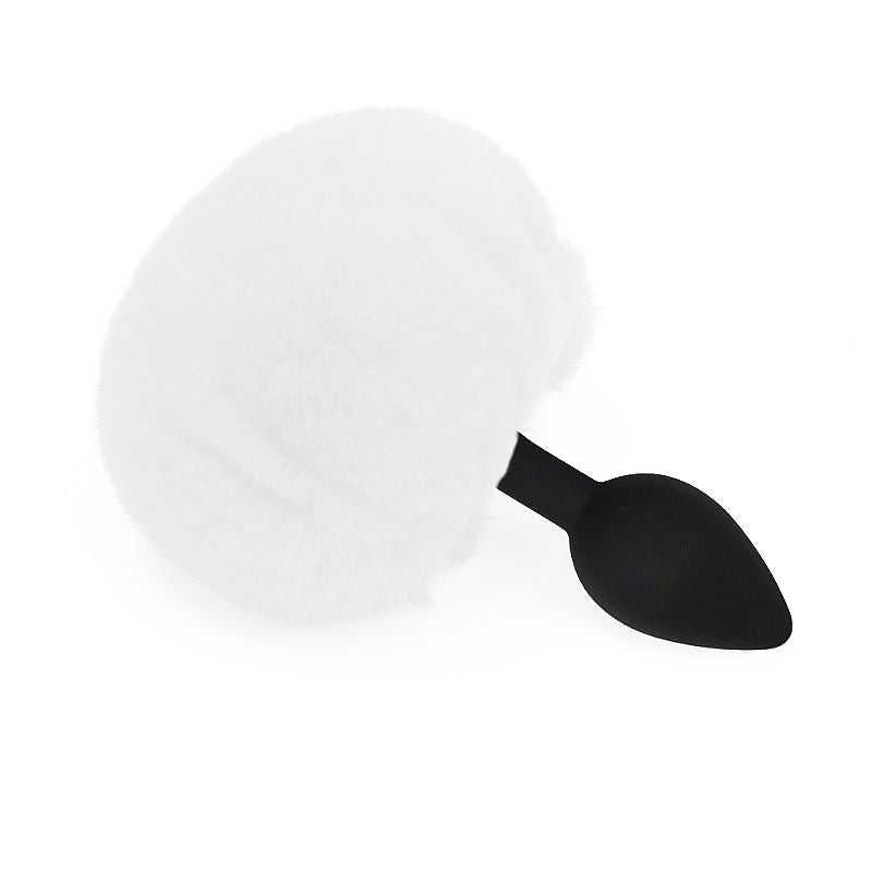 Plug Anal Tamanho M com Rabo Coelho Pompom - 8888