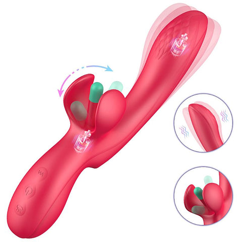 Vibrador Duplo Estímulo com Movimento - 9081 (Cópia)