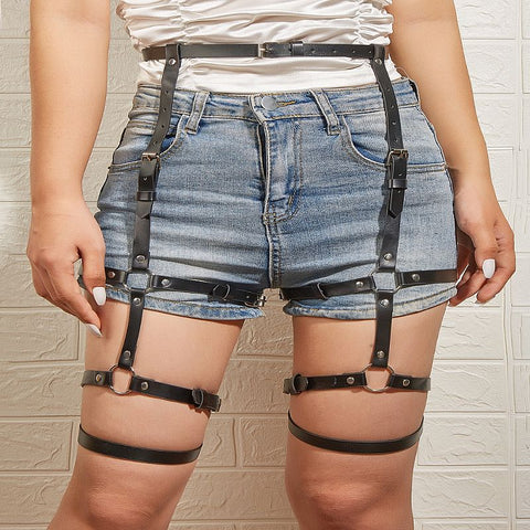 Harness - Cinta Liga de Couro 2 - 9282