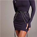 Harness - Cinto com Detalhes em Correntes 4 - 9336
