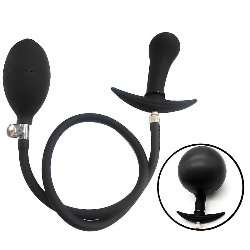 Plug Anal Silicone Inflável - 8.0 X 3.0 - 9254