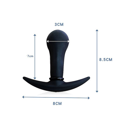 Plug Anal Silicone Inflável - 8.0 X 3.0 - 9254