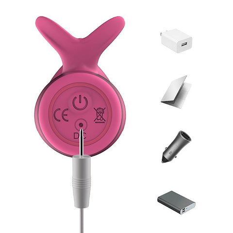Vibrador de Ponto G - Golfinho Recarregável Tina - 8731