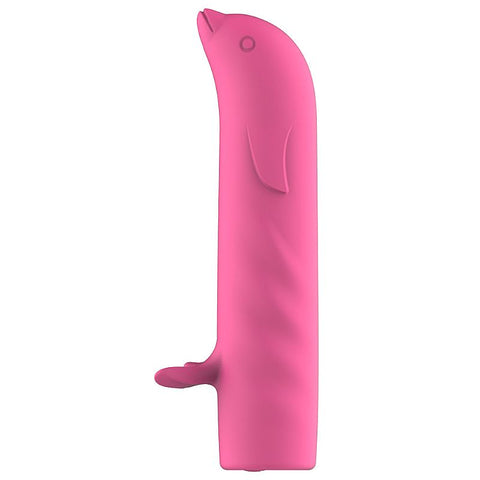 Vibrador de Ponto G - Golfinho Recarregável Tina - 8731