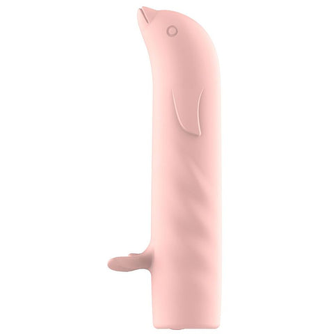 Vibrador de Ponto G - Golfinho Recarregável Tina - 8731