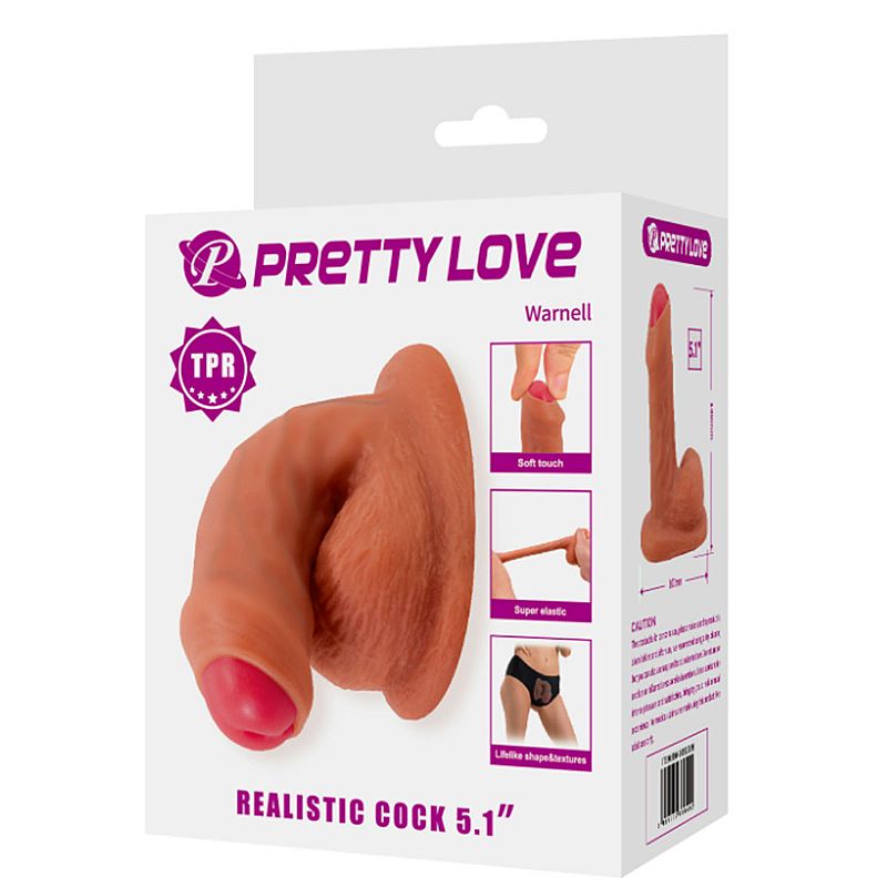 Pênis para Dar Volume - Warnell - 13cm - Pretty Love - 9098