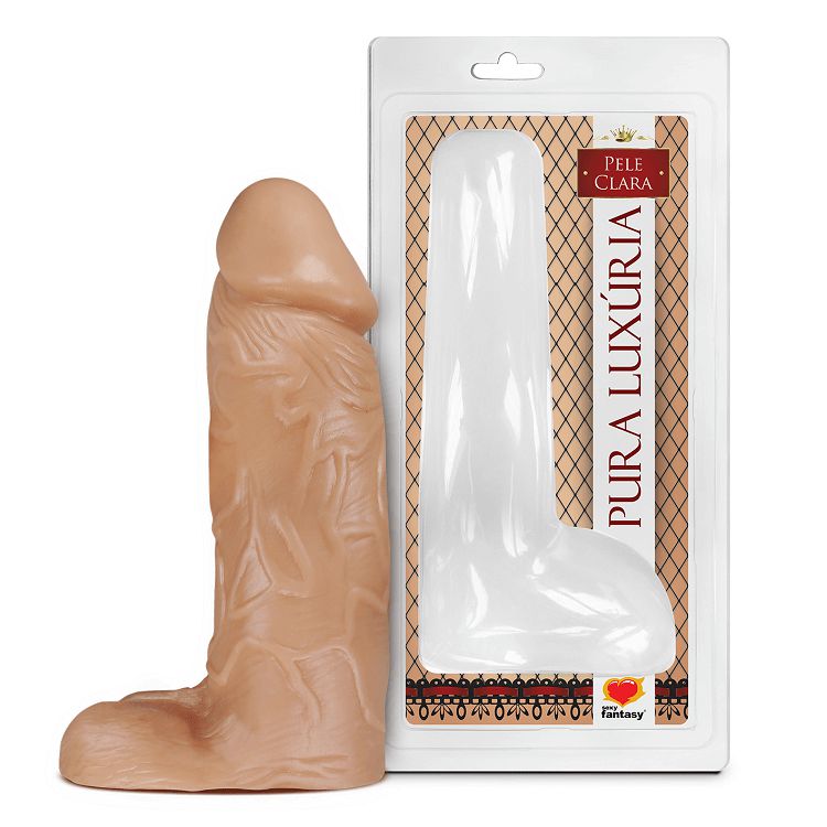 Pênis Realístico Robusto 23,2X7,3Cm -Pa022