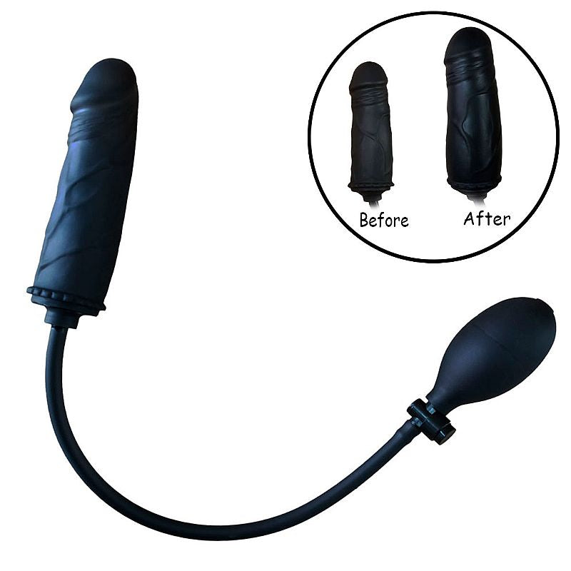 Plug Anal Silicone Inflável - 13,0 X 3.3 - 9245