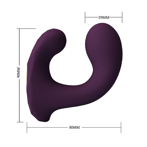 Vibrador Duplo com controle por APP - 8551
