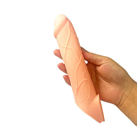 Capa Peniana com Anel de Silicone - 18,0 x 4,0cm - 9697