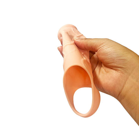 Capa Peniana com Anel de Silicone - 18,0 x 4,0cm - 9697