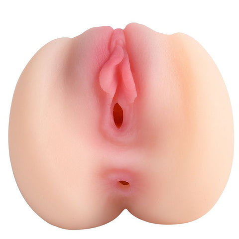 Masturbador Masculino Formato Vagina e Ânus - 16,5x9cm - 9786
