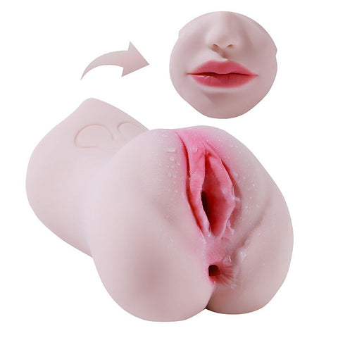 Masturbador Duplo Vagina & Ânus - 6507