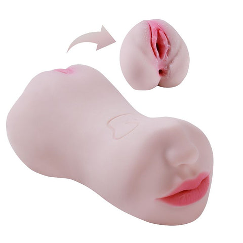 Masturbador Duplo Vagina & Ânus - 6507