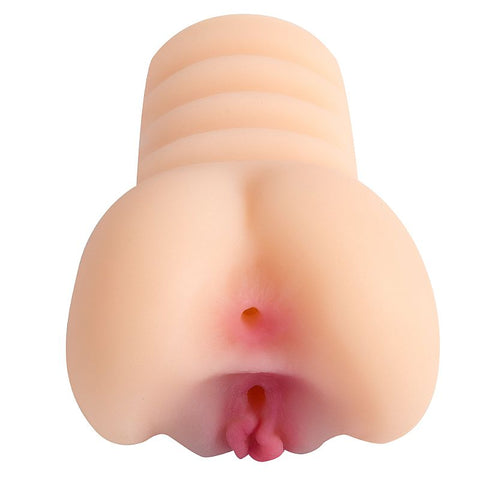 Masturbador Masculino Vagina e Ânus - 17,5x9cm - 9788