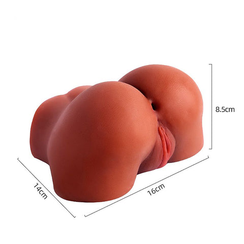 Masturbador Masculino Pequeno Bunda Vagina e Ânus  14x8,5 - 9795