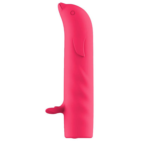 Vibrador de Ponto G - Golfinho Recarregável Tina - 8731