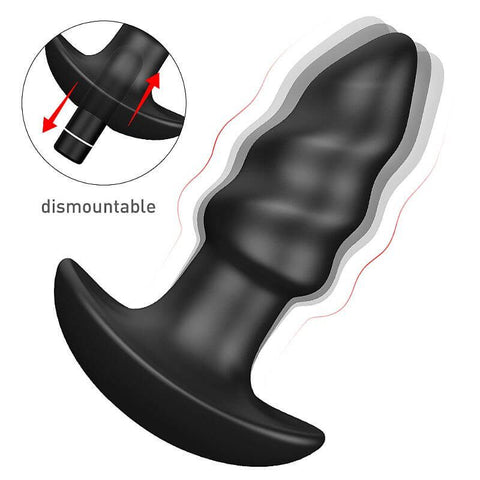 Plug Anal Com Vibração Recarregável -6906