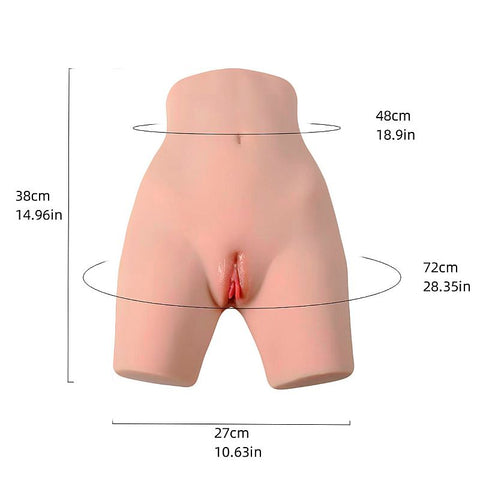 Masturbador Masculino - Formato Bunda com Vagina e Ânus - Grande 4 -  4096
